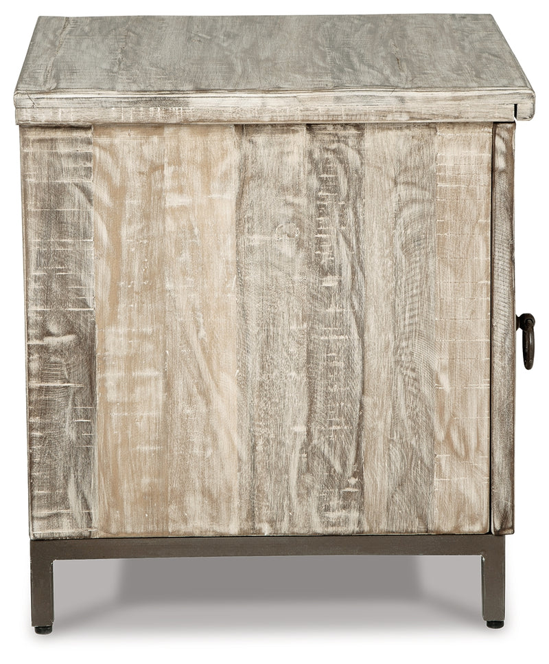 Laddford Whitewash Accent Cabinet A4000506