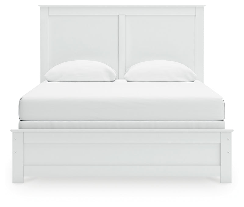 Bostwick Shoals White Queen Panel Bed