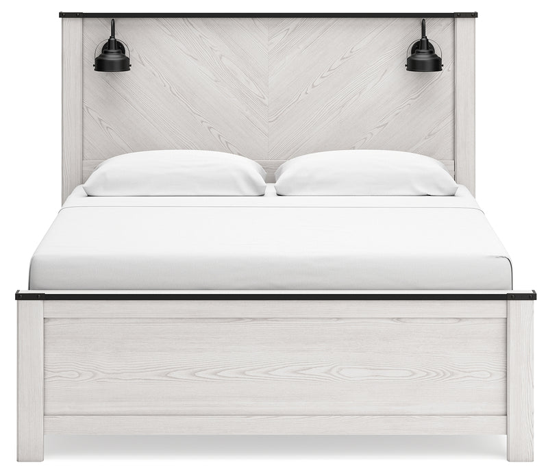 Schoenberg White Panel Bedroom Set