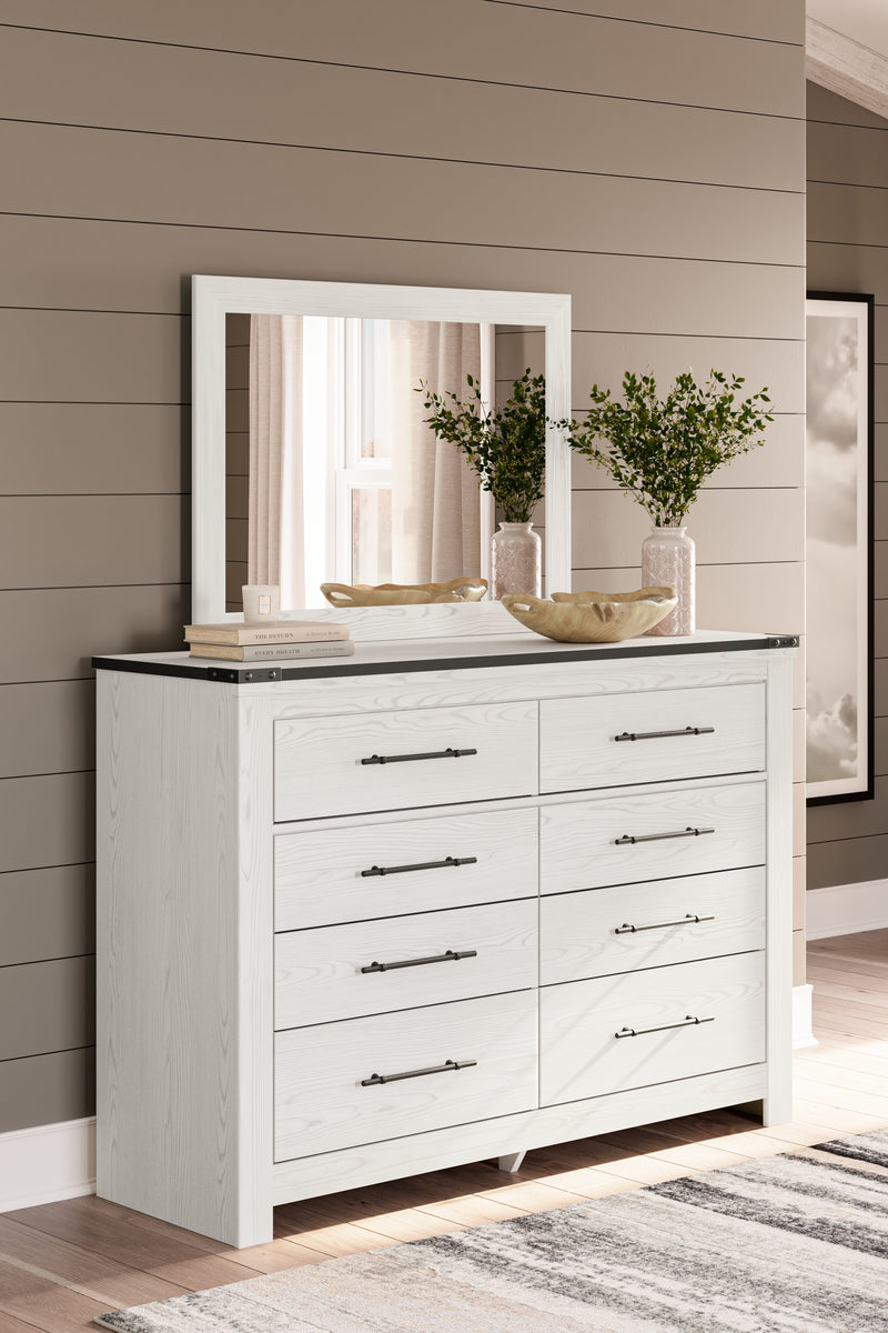 Schoenberg White Panel Bedroom Set