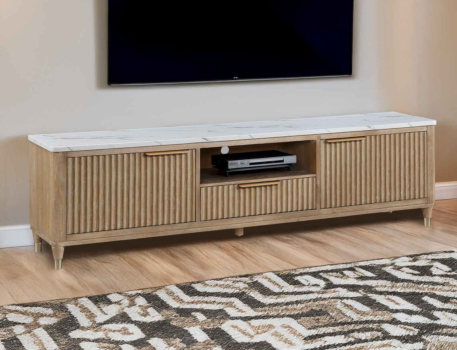 Kara Natural TV Stand