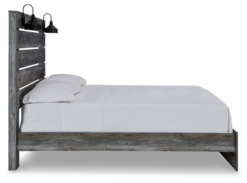 Baystorm Gray Queen Panel Bed