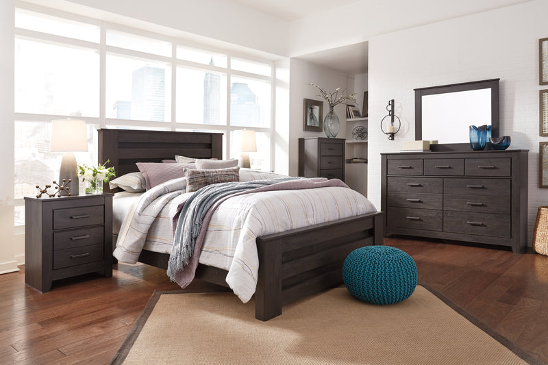 Brinxton Charcoal Panel Bedroom Set