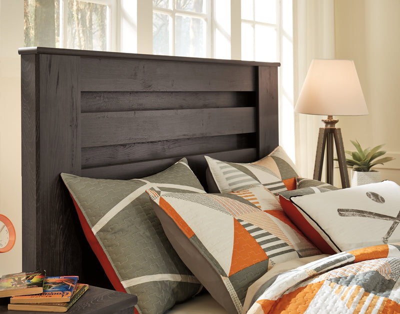 Brinxton Charcoal Panel Headboard Bedroom Set