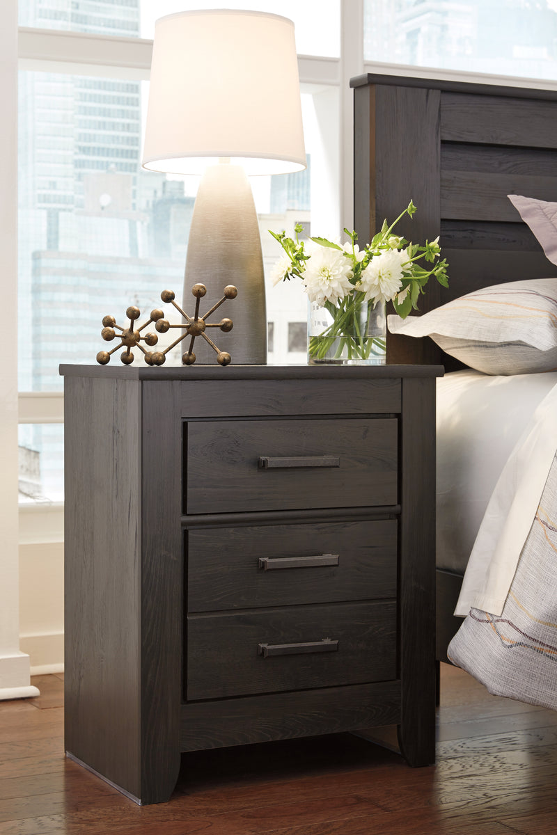 Brinxton Charcoal Panel Bedroom Set