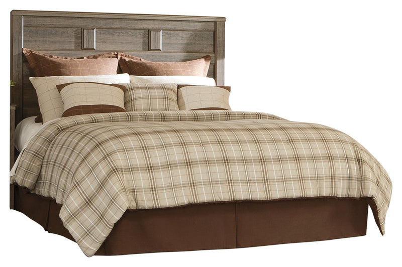 Juararo Dark Brown Panel Headboard Bedroom Set