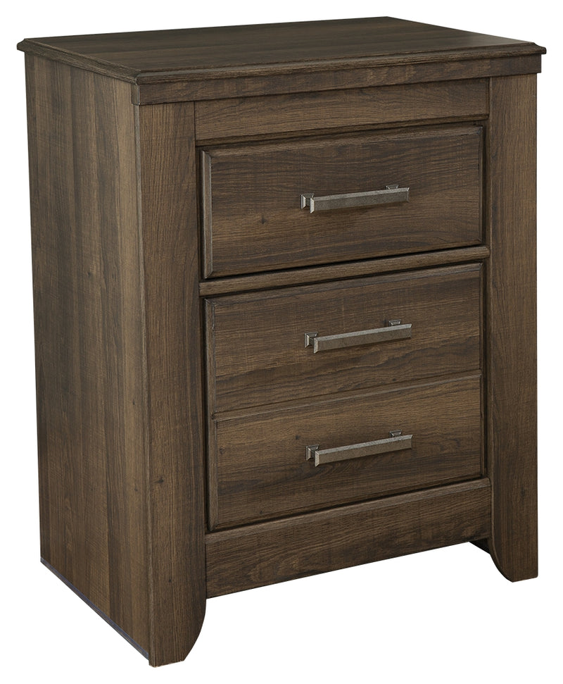 Juararo Dark Brown Poster Bedroom Set