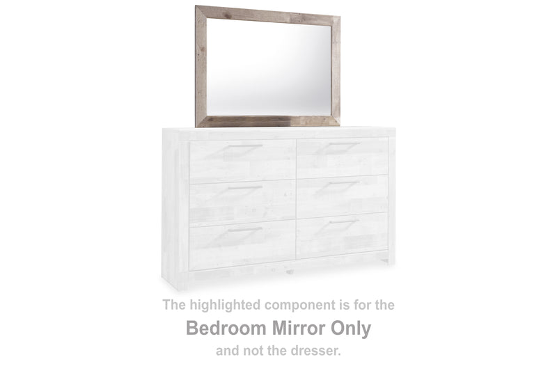 Effie Whitewash Bedroom Mirror