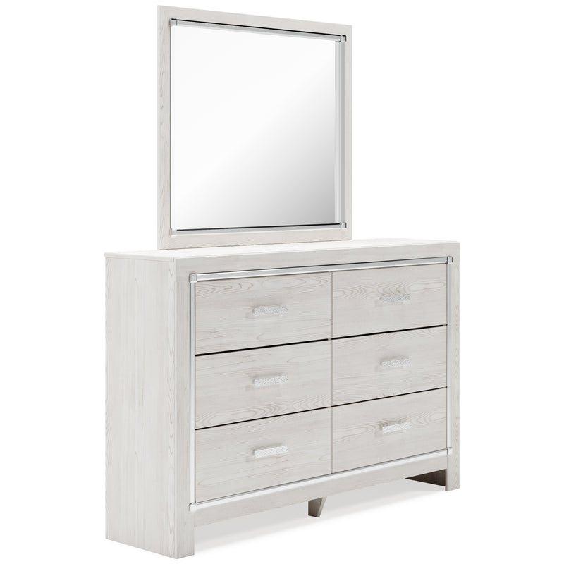 Altyra White Panel Headboard Bedroom Set