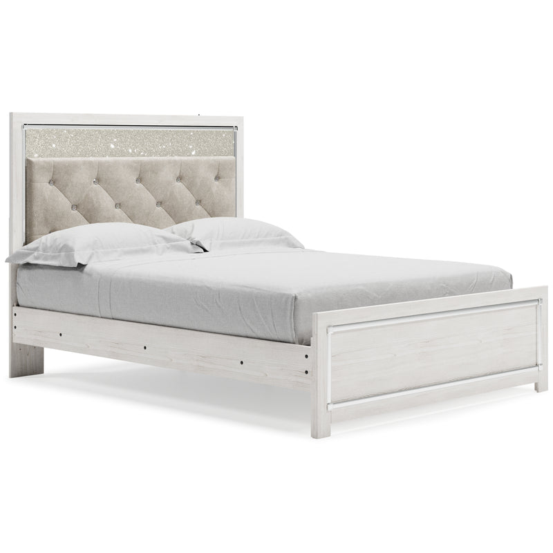 Altyra White Panel Bedroom Set