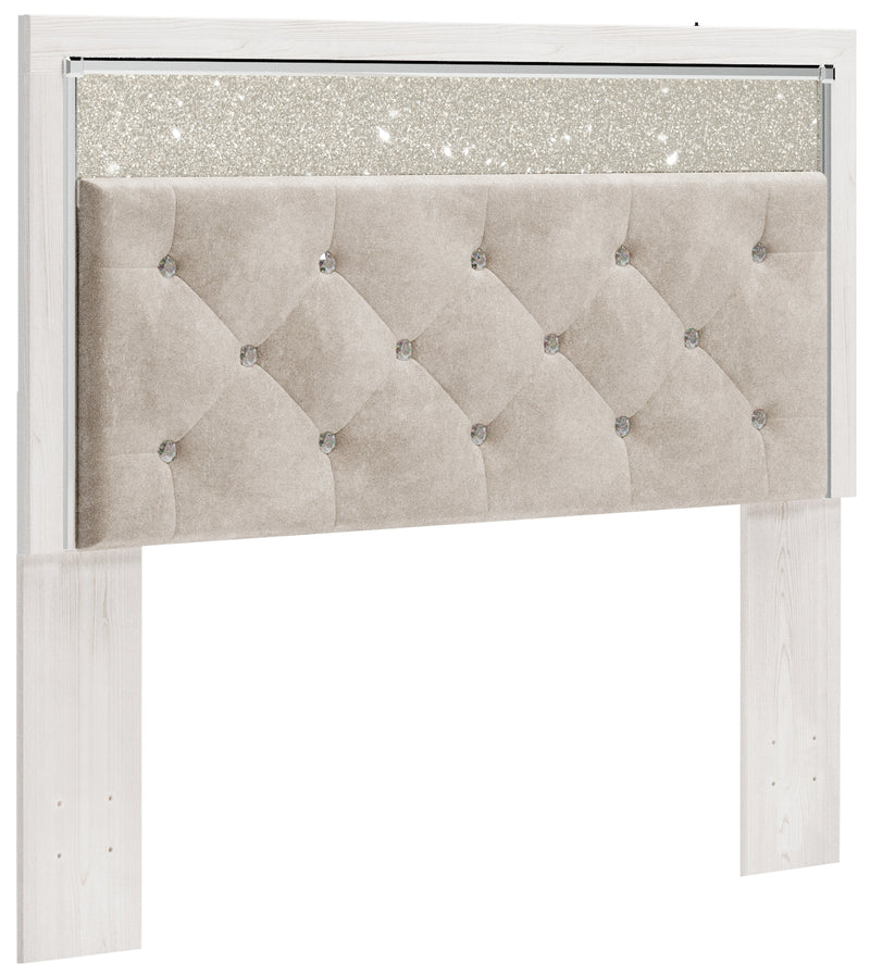 Altyra White Panel Headboard Bedroom Set