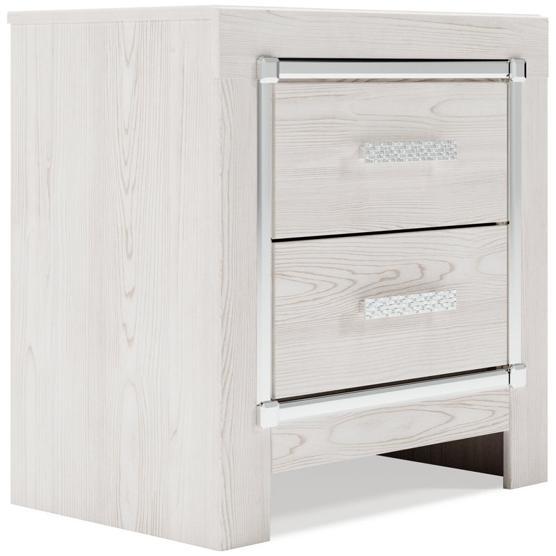 Altyra White Panel Bedroom Set