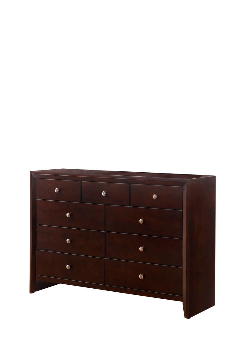 Evan Cherry Finish Classic And Modern, Cherry Wood Twin Panel Bed