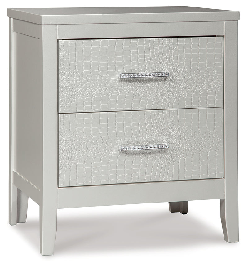 Olivet Silver Nightstand