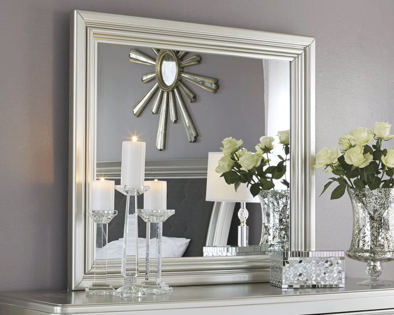 Coralayne Silver Bedroom Mirror