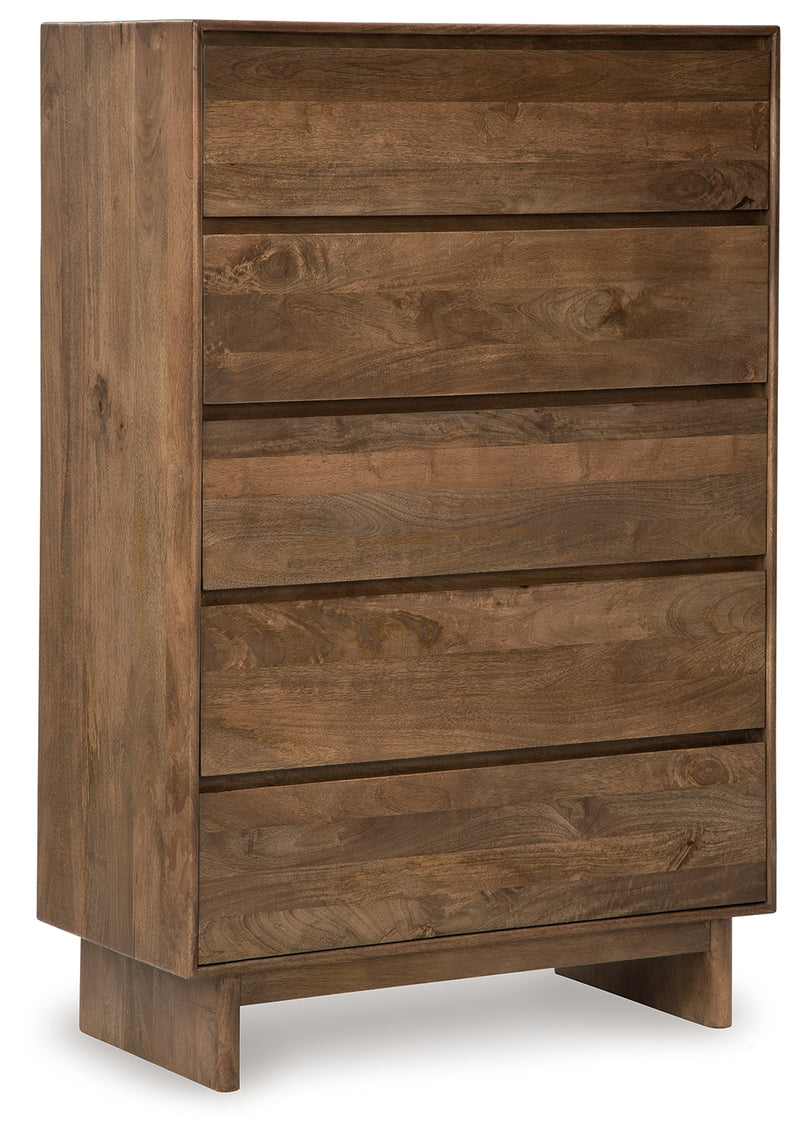 Isanti Light Brown Chest Of Drawers B752-46
