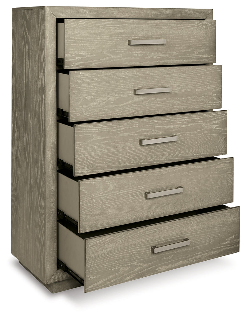 Fawnburg Gray Chest Of Drawers