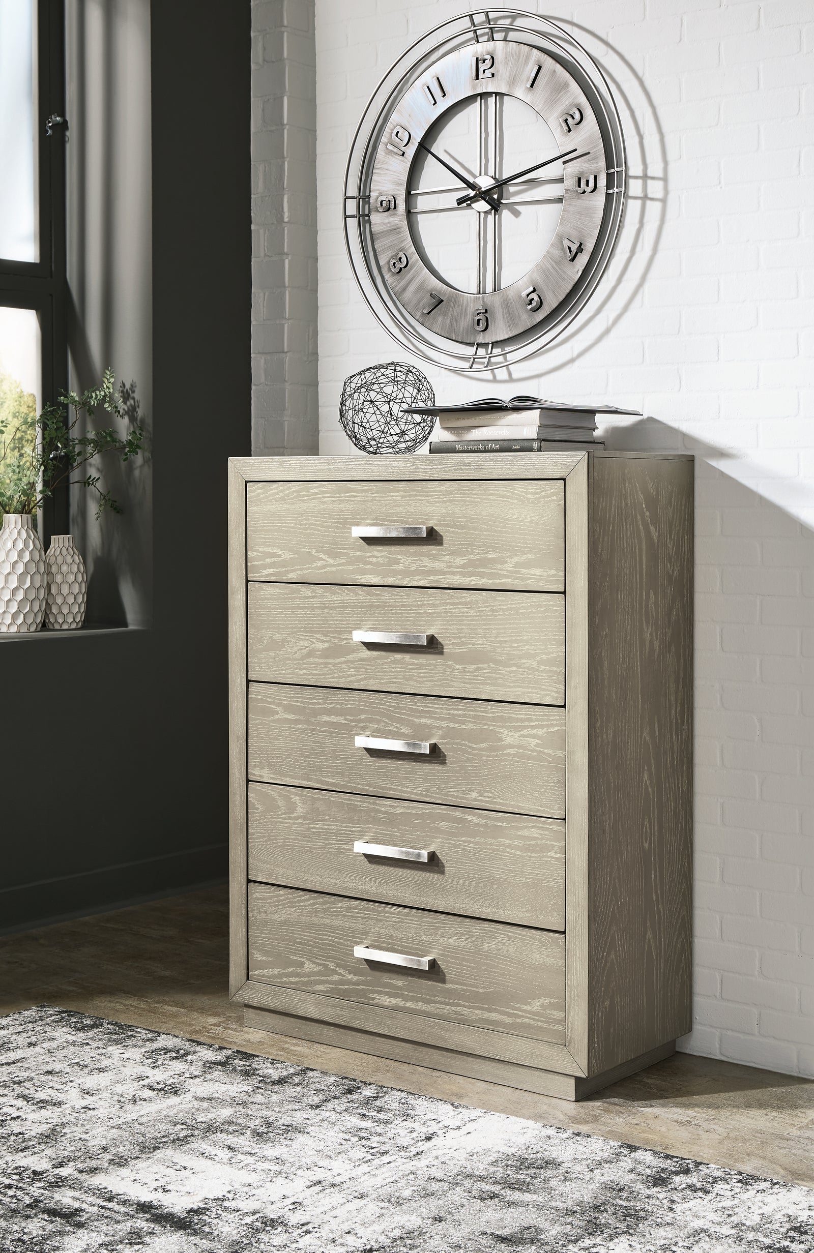 Fawnburg Gray Chest Of Drawers