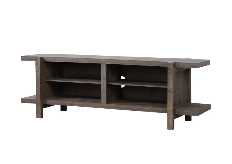 Tacoma Chest Brown, Rustic Modern Wood, 5 Drawers