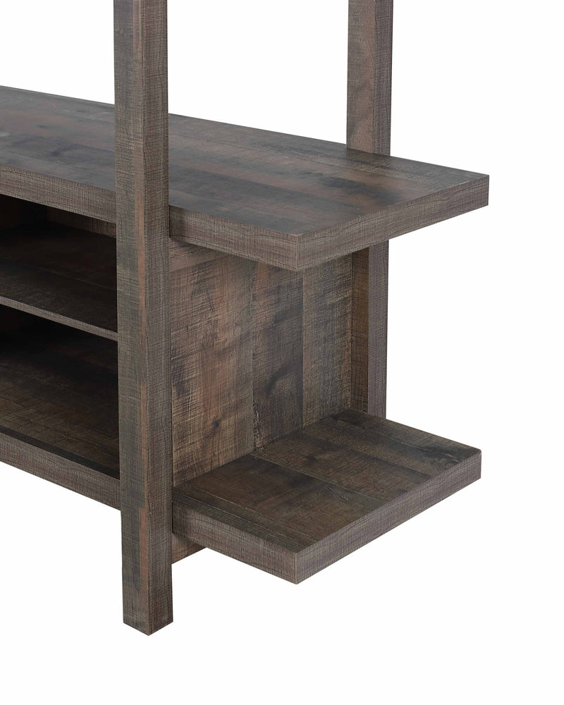 Tacoma Dresser Brown, Modern Sleek Wood, 6 Spacious Drawers
