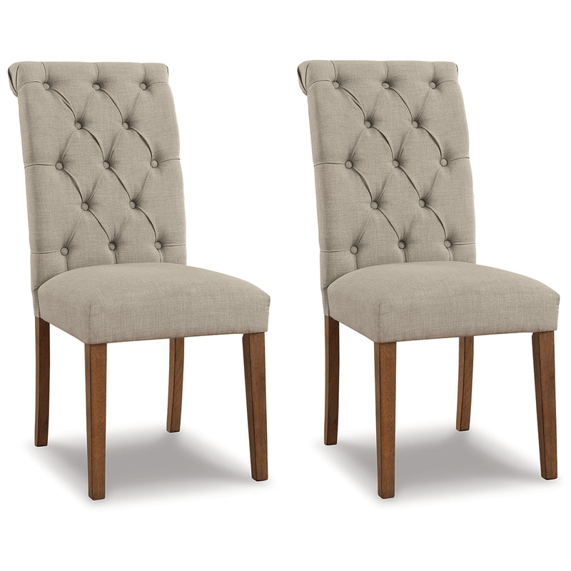 Harvina Beige 2-Piece Dining Room Chair