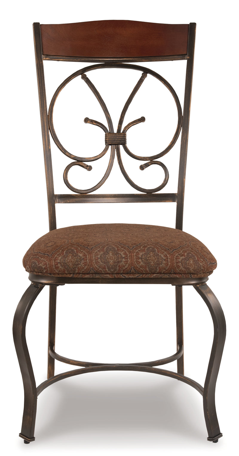 Glambrey Brown 4-Piece Dining Room Chair