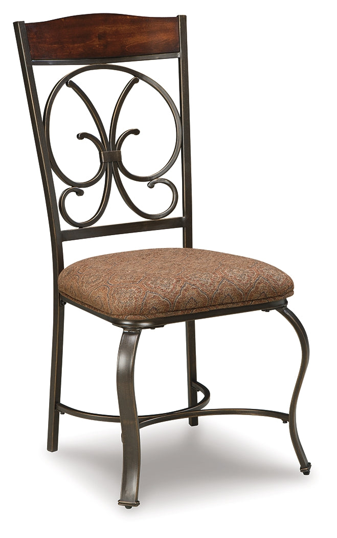 Glambrey Brown 4-Piece Dining Room Chair