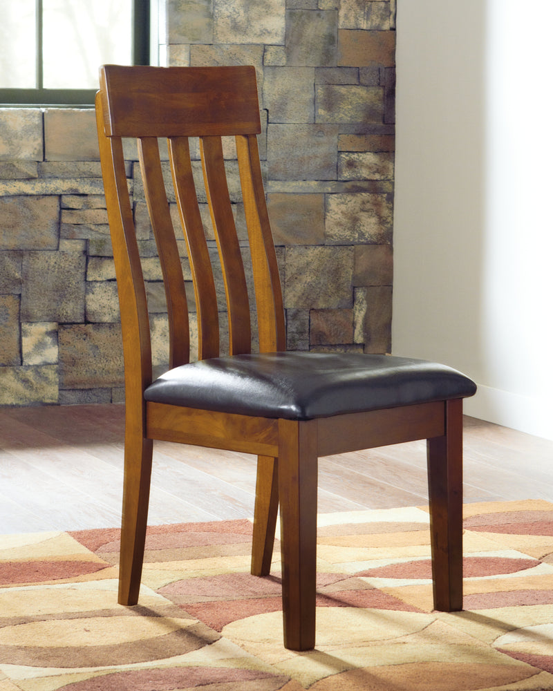 Ralene Medium Brown 2-Piece Dining Room Chair