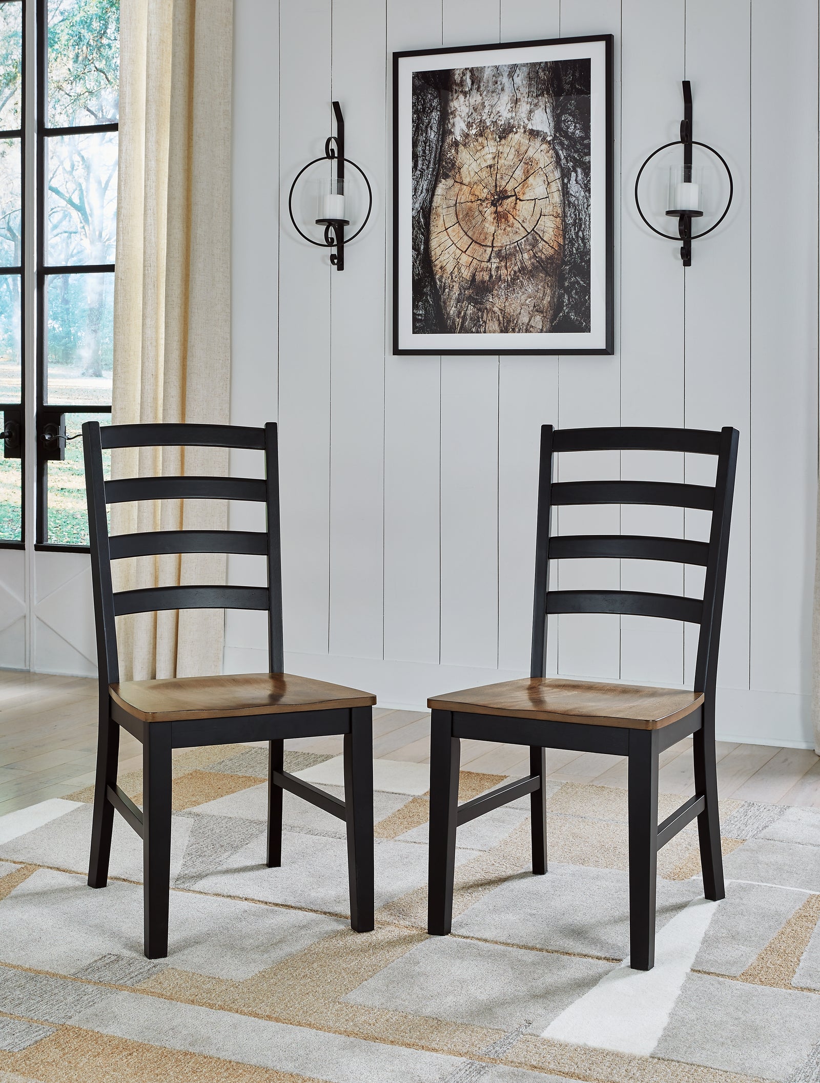 Wildenauer Brown/black Dining Chair