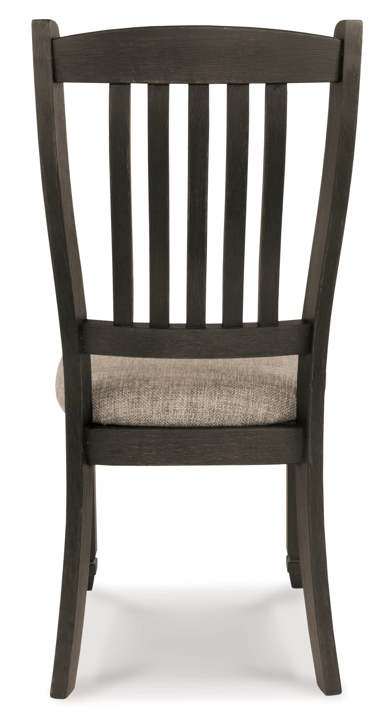 Tyler Creek Black Grayish Brown Dining Chair