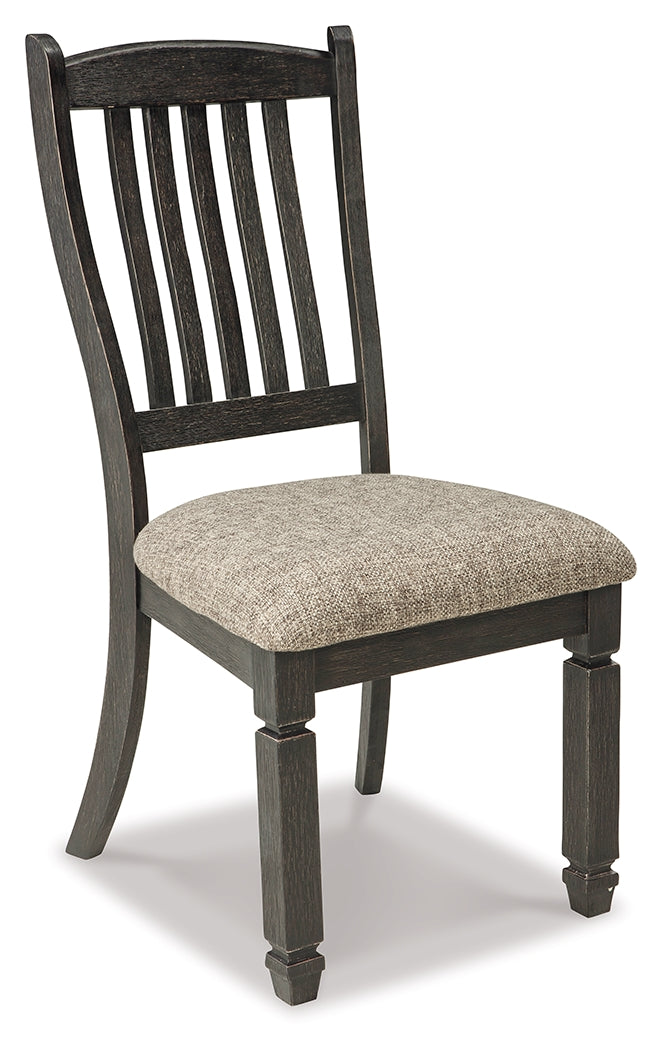 Tyler Creek Black Grayish Brown Dining Chair