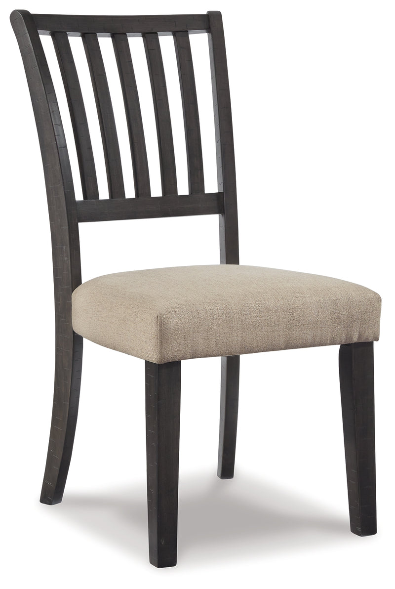 Baylow Beige/black Dining Chair
