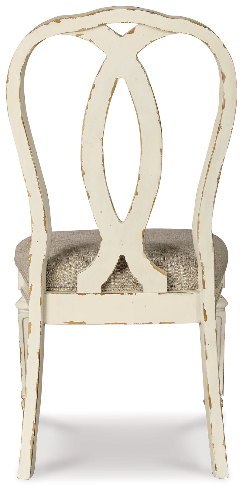 Realyn Chipped White Dining Chair D743-01