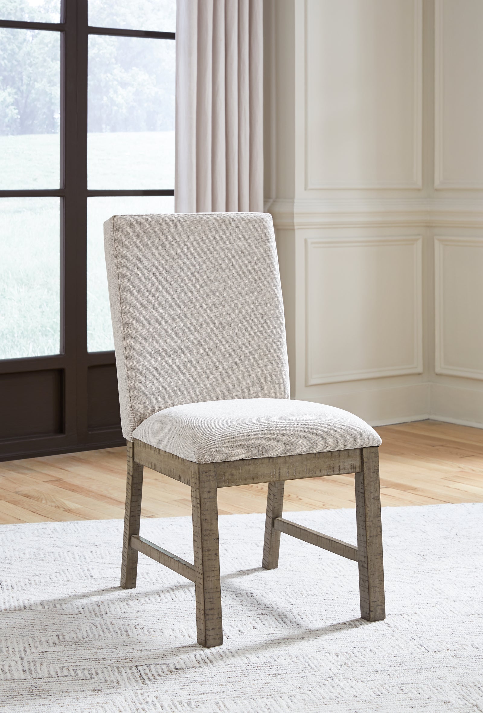 Langford Light Grayish Brown 2-Piece Dining Room Chair