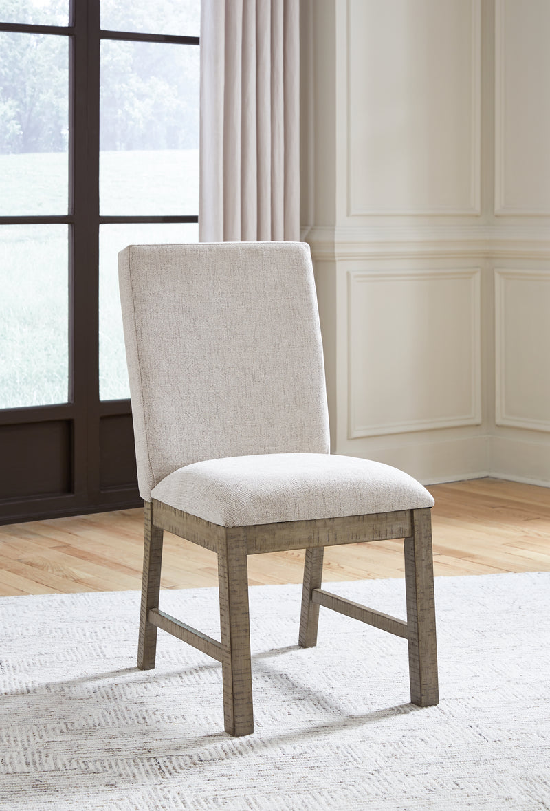 Langford Light Grayish Brown 2-Piece Dining Room Chair