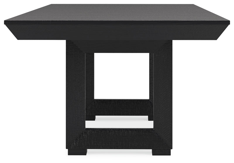 Londer Black Dining Extension Table