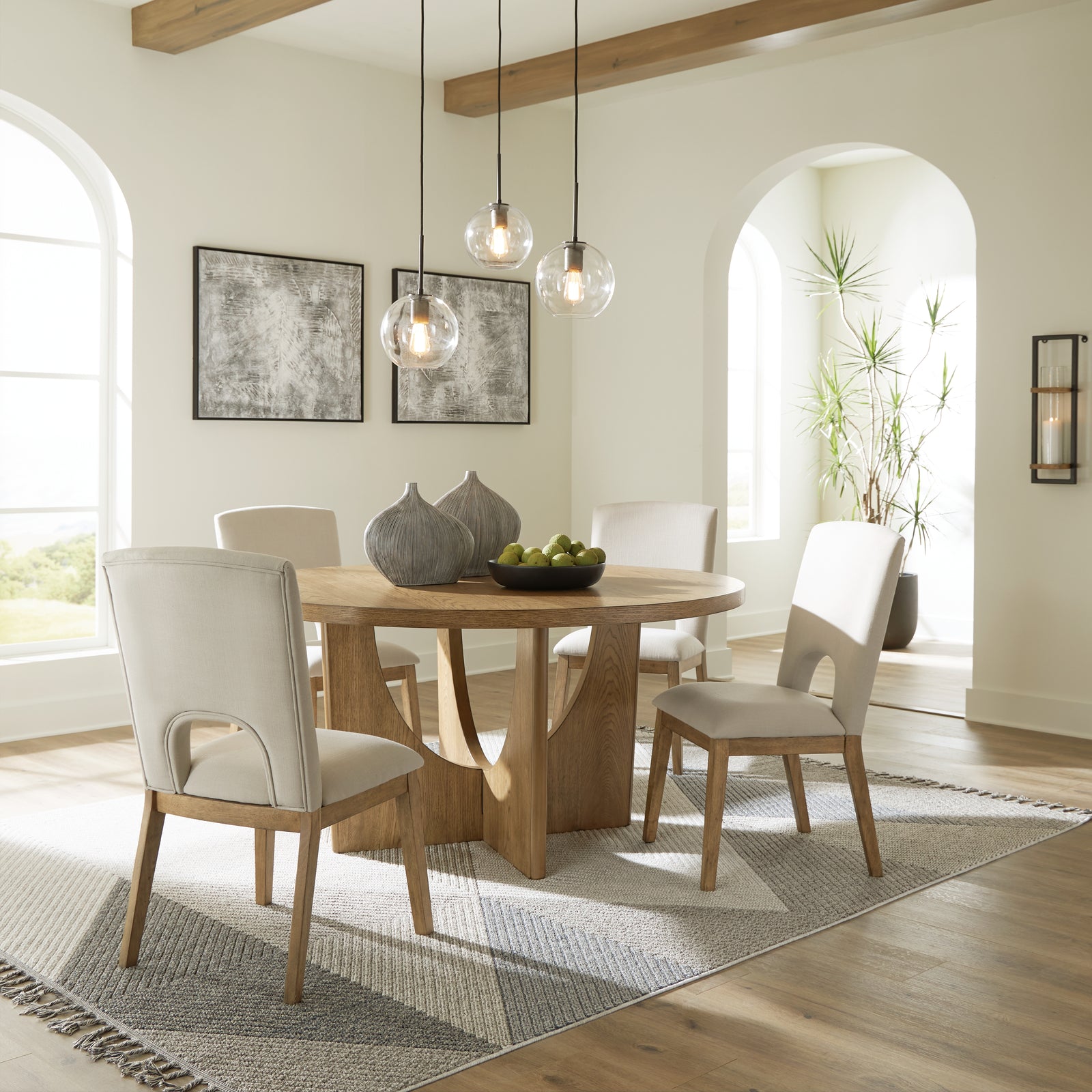 Dakmore Brown Dining Room Set