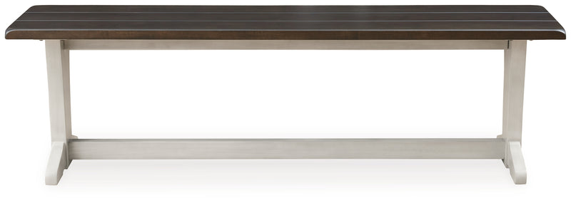Darborn Gray/brown 62" Dining Bench