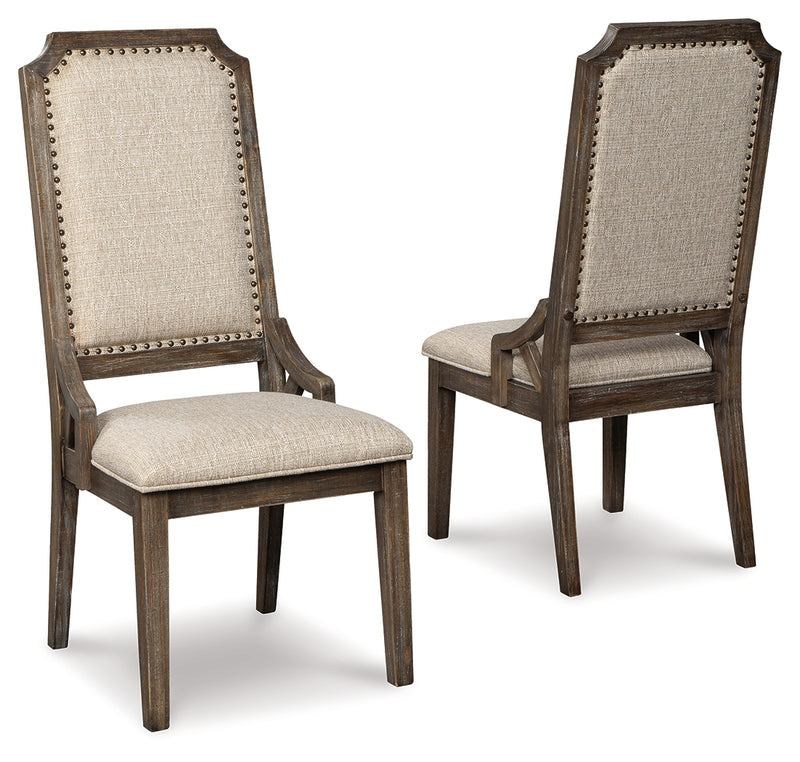 Wyndahl Rustic Brown Dining Chair