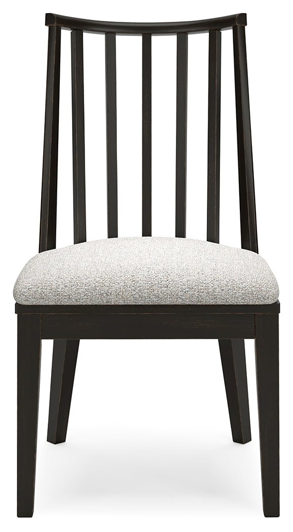 Galliden Black Dining Chair