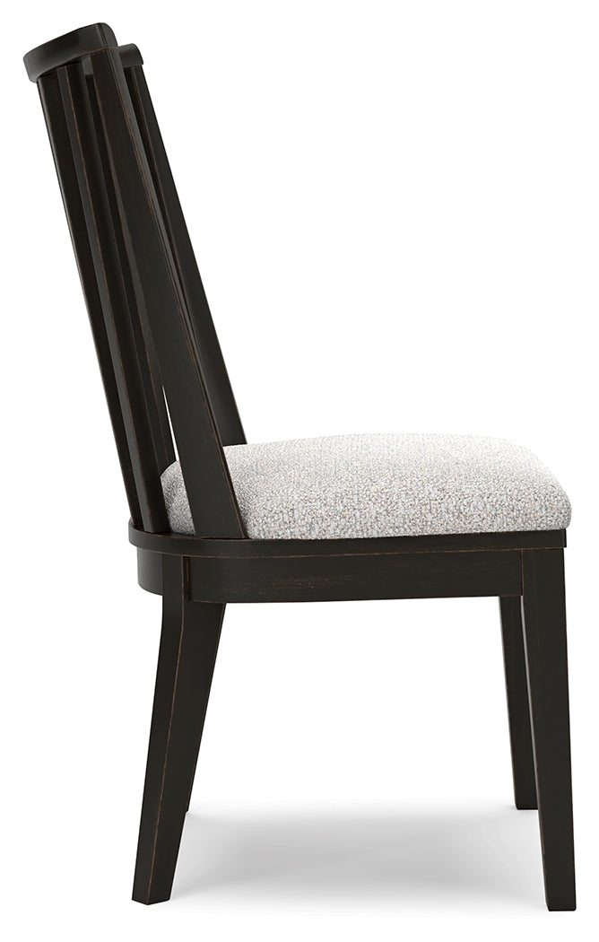 Galliden Black Dining Chair