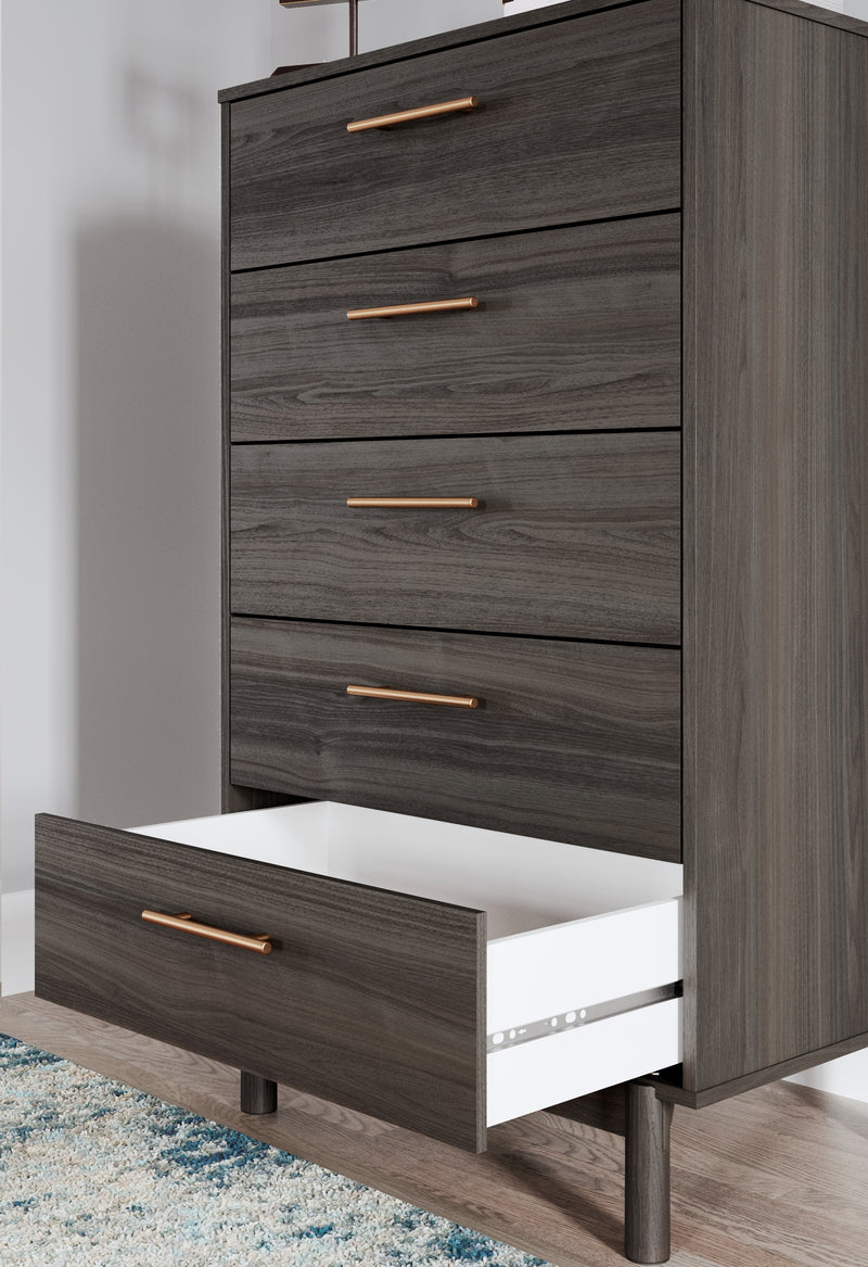 Brymont Dark Gray Chest Of Drawers