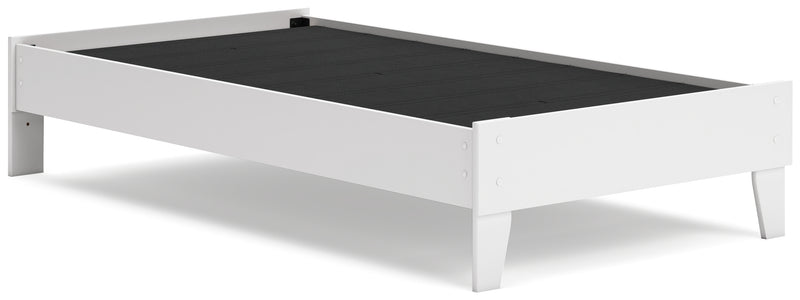 Socalle Two-tone Twin Platform Bed