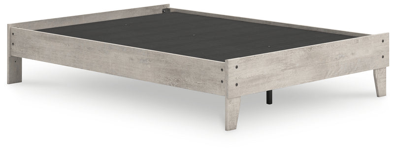 Shawburn Gray Full Platform Bed