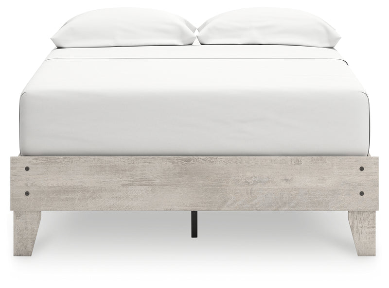 Shawburn Gray Full Platform Bed