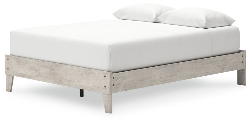 Shawburn Gray Queen Platform Bed