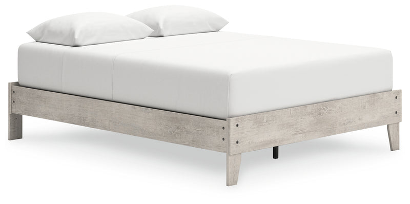 Shawburn Gray Queen Platform Bed