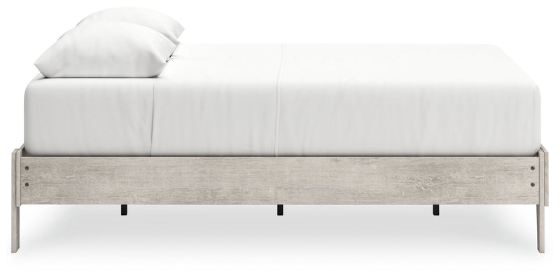 Shawburn Gray Queen Platform Bed