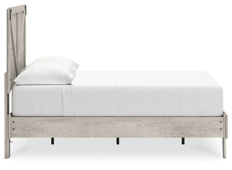 Shawburn Gray Full Platform Bed