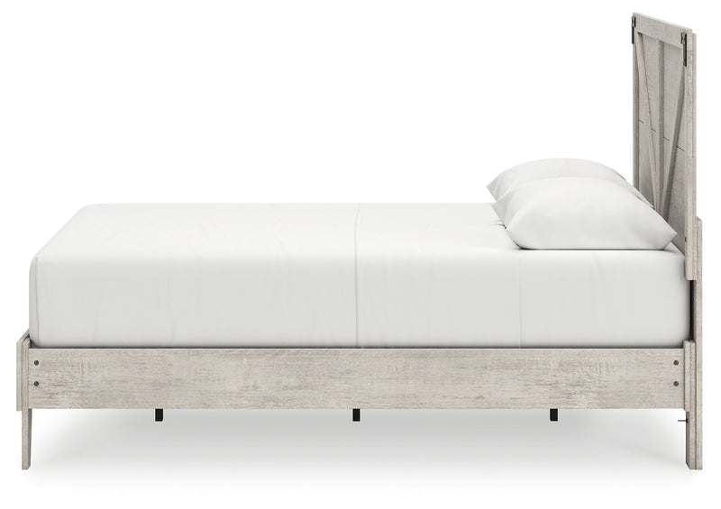 Shawburn Gray Queen Platform Bed